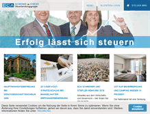 Tablet Screenshot of eca-schreiner-stiefler.at